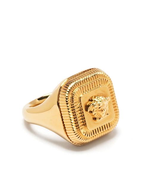 versace gold ring stamp|Versace jewelry collection.